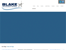 Tablet Screenshot of blakerigs.com